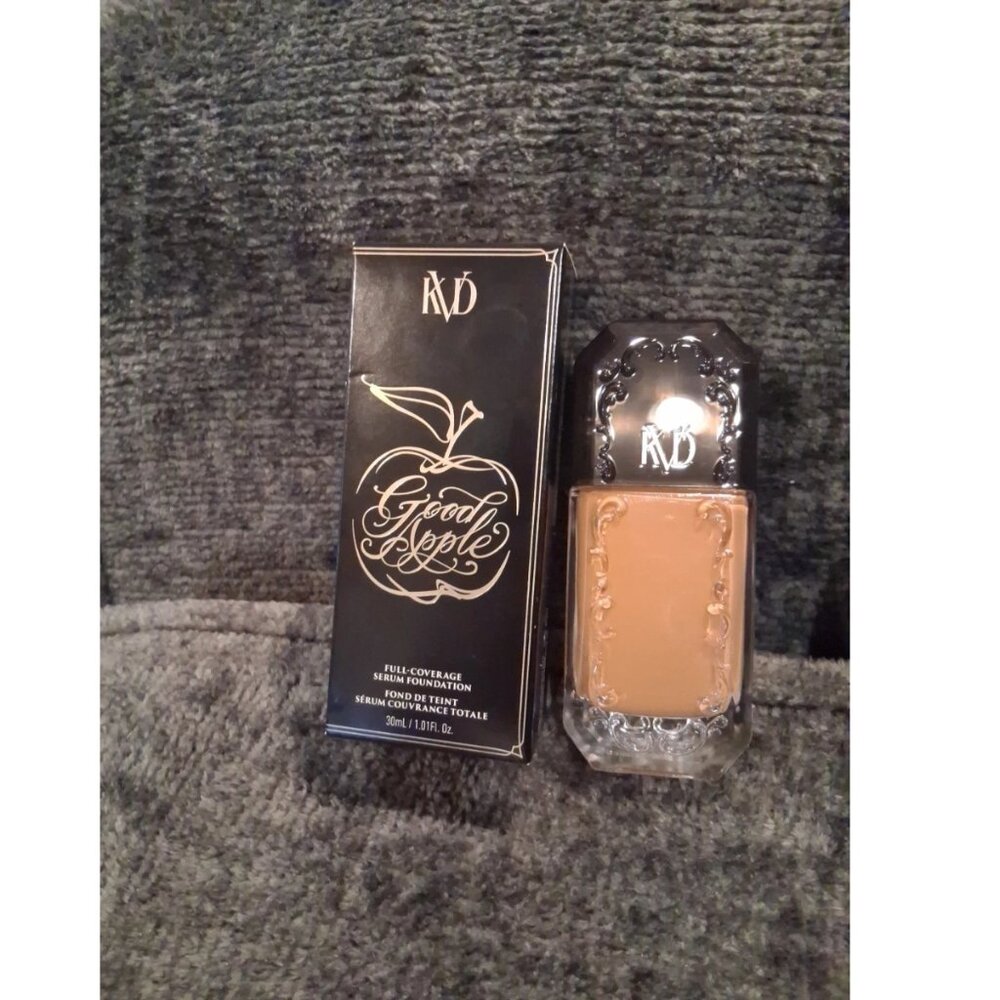 KVD Beauty Good Apple Non-Comedogenic Full-Coverage Serum Foundation Tan 074